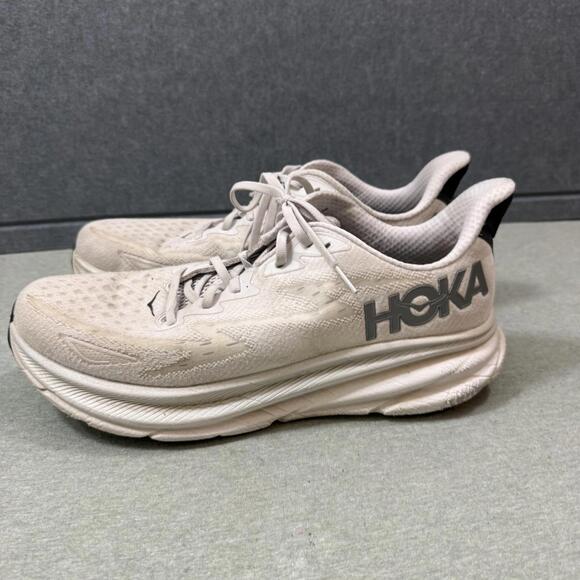 Hoka One Clifton 9 Nimbus Cloud Mens Size 12.5 Sneakers 1127895-NCSW - Picture 2 of 12